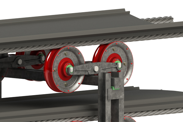 cable belt conveyor parts
